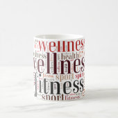 Mug Mots de fitness (Centre)
