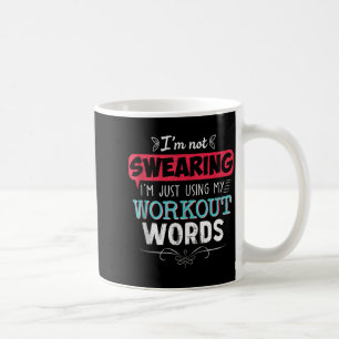 Mug Mots de sport drôle blague drôle cadeau Gym