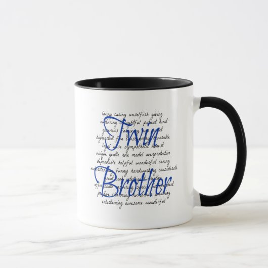 Mug Mots de Twin Brother (Droite)