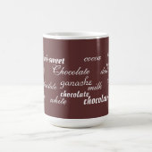 Mug Mots descriptifs de chocolat (Centre)