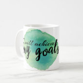 Mug mots d'inspiration pour les autosoins (Devant gauche)
