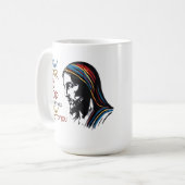 Mug Mots Divins : Jésus inspire (Devant gauche)