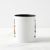 Mug Mots drôles d'amour de dunette (Centre)