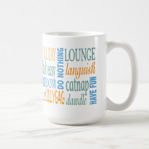 Mug Mots et conseil de retraite