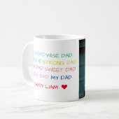 Mug Mots et photo pleins de couleurs (Devant gauche)