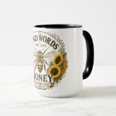 Mug Mots gentils inspirants (Devant droit)