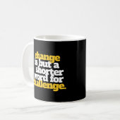 Mug Mots Inspirants Changement et Défi (Devant gauche)