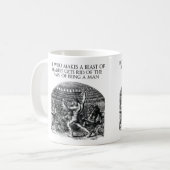 Mug Mots motivationnels (BEAST) (Devant gauche)
