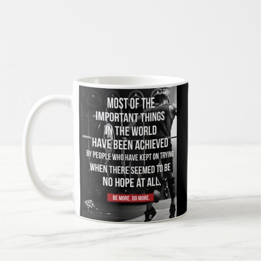 Mug Mots Motivationnels - Exercice (Gauche)