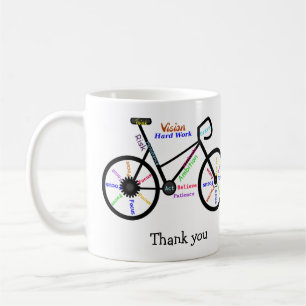 Mug Mots Motivationnels, Vélo, Cyclisme, Bike Merci