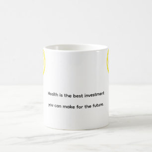 Mug Mots personnalisés citron jaune