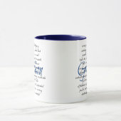 Mug Mots pour Grandson (Centre)