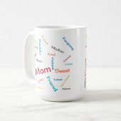 Mug Mots Pour Maman (Devant gauche)