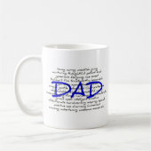 Mug Mots Pour Papa (Gauche)