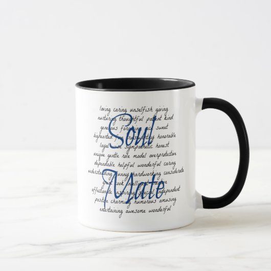 Mug Mots pour Soul Mate (Droite)