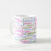 Mug Mots stimulants (Devant gauche)