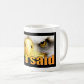 Mug Motus et bouche cousue (Devant droit)