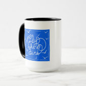 Mug Mouche comme un oiseau (Devant gauche)