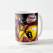 Mug Mouche d'automne du hibou (Devant droit)