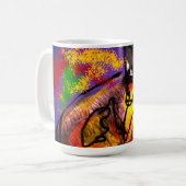 Mug Mouche d'automne du hibou (Devant gauche)