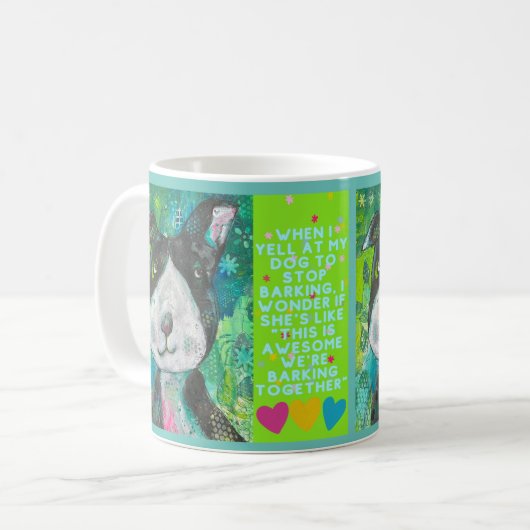 Mug Mouche de chien à aboier (Devant gauche)