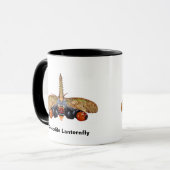 Mug Mouche de lanterne de crocodile (serrata de (Devant gauche)