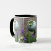 Mug Mouche florale de la tête de semence (Devant gauche)