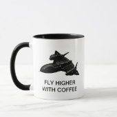 MUG MOUCHE PLUS HAUT AVEC DU CAFÉ (Gauche)