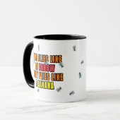 Mug Mouches à fruit (Devant gauche)