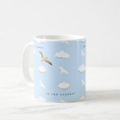 Mug Mouette dans les nuages (Devant gauche)