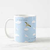 Mug Mouette dans les nuages (Gauche)