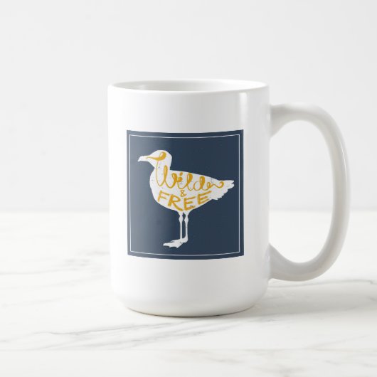 Mug Mouette | sauvage et libre (Droite)