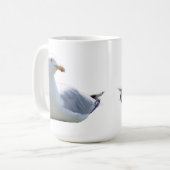 Mug Mouette Sauvage Faune Côtière Thème Rustique de l' (Devant gauche)