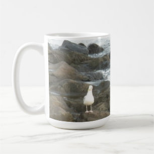 Mug Mouette sur rochers