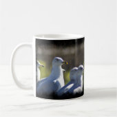 Mug Mouette sur une frontière noire (Gauche)