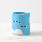 Mug - Mouettes au-dessus des nuages (Centre)