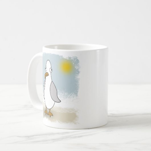 Mug Mouettes de goélands (Devant gauche)