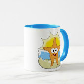 Mug Mouettes de poisson Starfish (Devant droit)