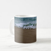 Mug Mouettes sur la plage (Devant gauche)