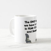 Mug Mouffettes de la crainte elle-même (Devant gauche)