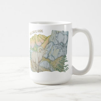 Mug Mouflon et chèvre de montagne