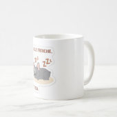 Mug Moulin à café vs Mon Frenchie (Devant droit)