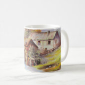 Mug Moulin à eau et rivière (Devant droit)
