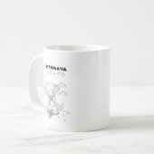 Mug moulin à vent cyrillique serbe (Devant gauche)