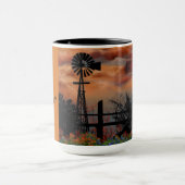Mug Moulin À Vent Et Lune Orange (Centre)