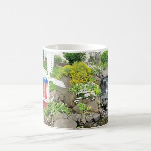 Mug Moulin à vent Jardin Décor (Centre)