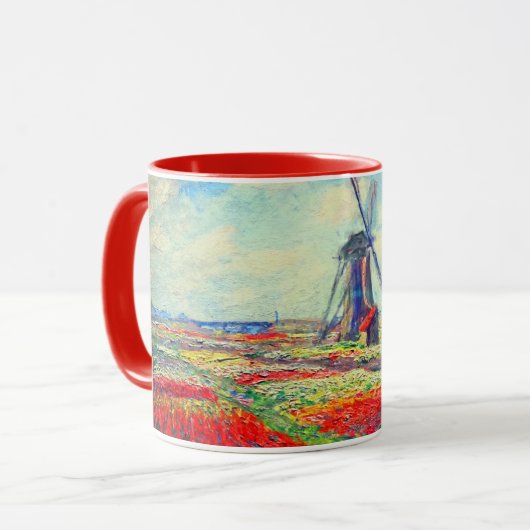 Mug Moulin à vin Monet Tulips (Devant gauche)