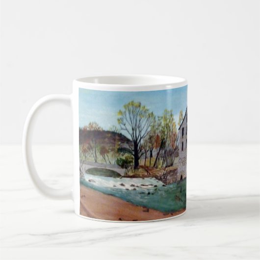 Mug Moulin de Graysville - la peinture du grand-papa (Gauche)