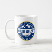 Mug Mount Blue Sky Colorado Elev 4348 m (Gauche)