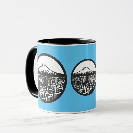 Mug mount fuji,japan,mug (Devant gauche)